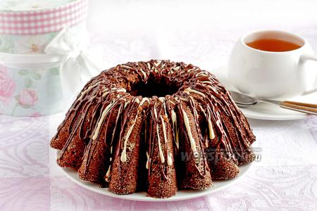 Фото рецепта Постный кукурузный кекс