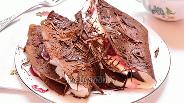 Фото рецепта Шоколадные блины «Чёрный лес»