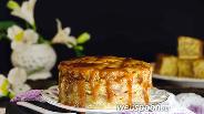 Фото рецепта Мраморный карамельный кекс на сыворотке