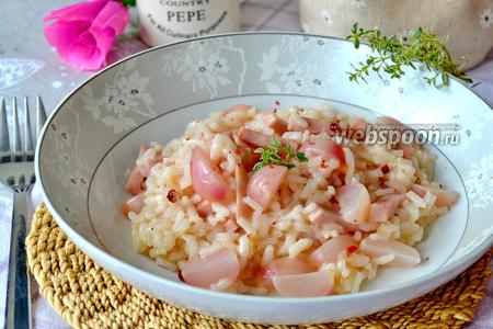 Фото рецепта Ризотто с редисом