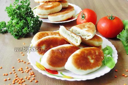 Фото рецепта Пирожки с чечевицей