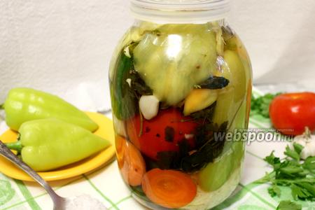 Фото рецепта Ассорти овощное на зиму