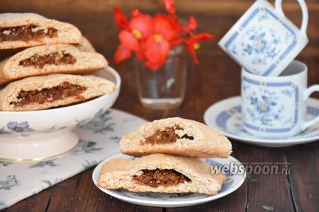 Фото рецепта Печенье с инжиром