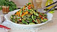 Фото рецепта Тёплый салат из овощей