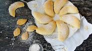 Фото рецепта Печенье с бананом,творогом и кокосовой стружкой