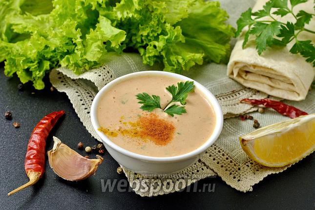 Фото Соус для шаурмы