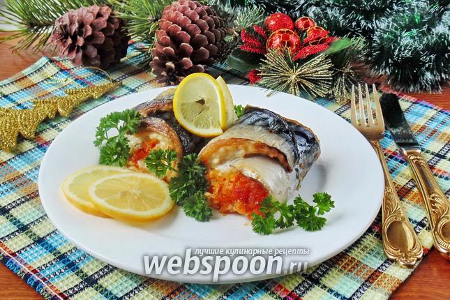Фото Рулеты из скумбрии