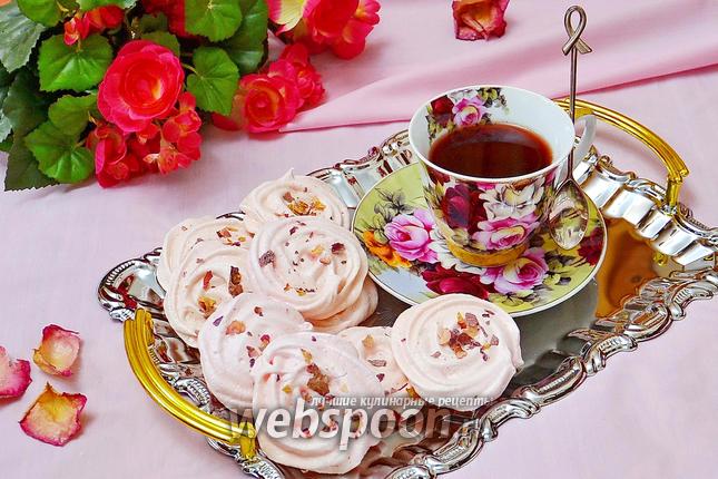 Фото Безе розовое