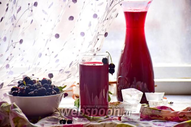 Фото Морс из чёрной смородины
