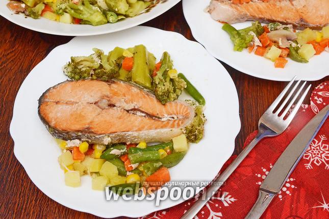 Кета с овощами в духовке рецепт с фото, как приготовить на Webspoon