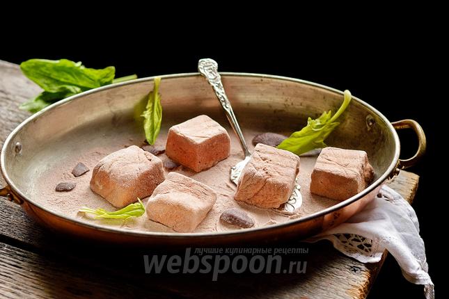 Фото Зефир шоколадный