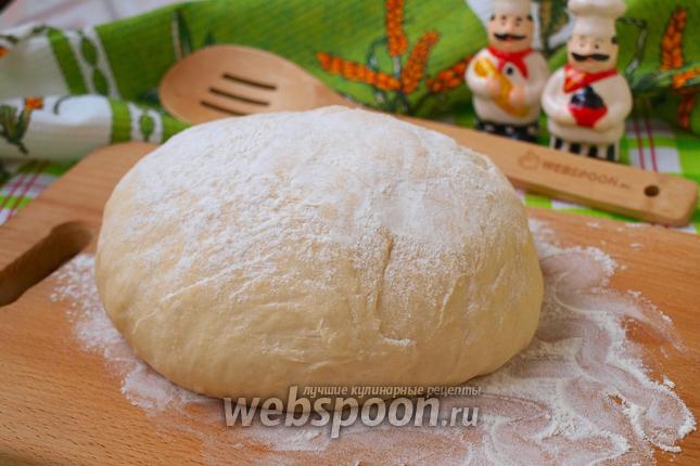 Фото Тесто для пиццы на кефире
