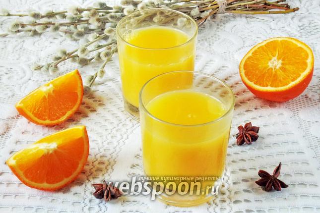 Фото Кисель из апельсинов