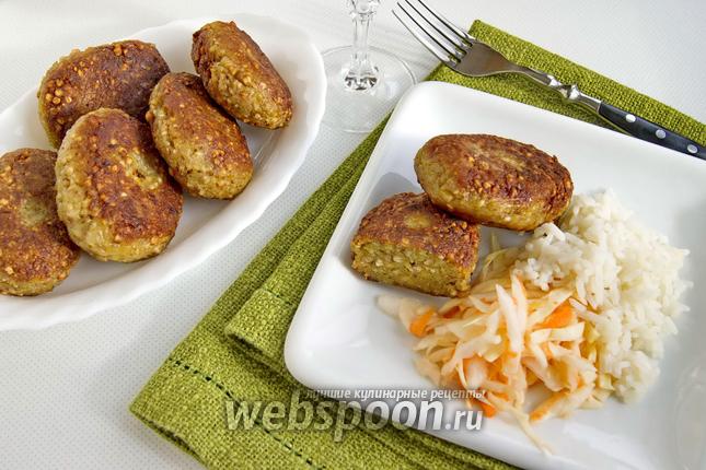 Фото Котлеты из гречки с картофелем