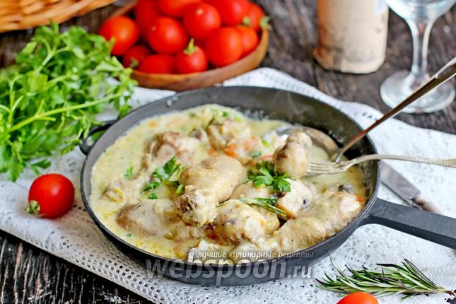 Фото Фрикасе из курицы