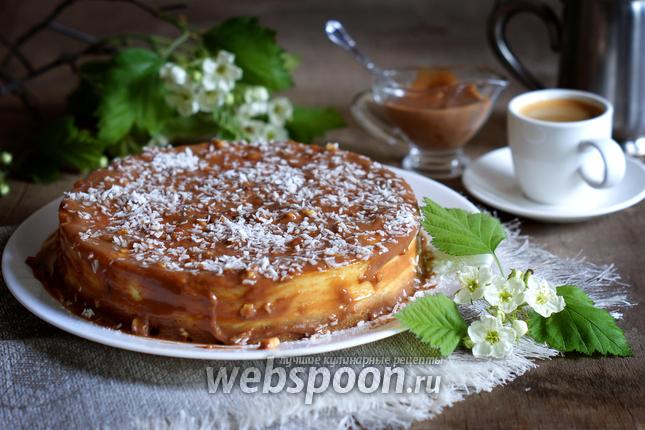 Фото Кокосовый чизкейк