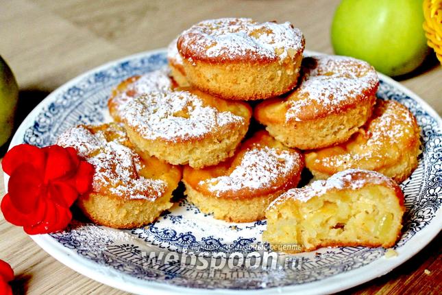 Фото Маффины с яблоками