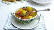 Фото рецепта Суп с брюссельской капустой