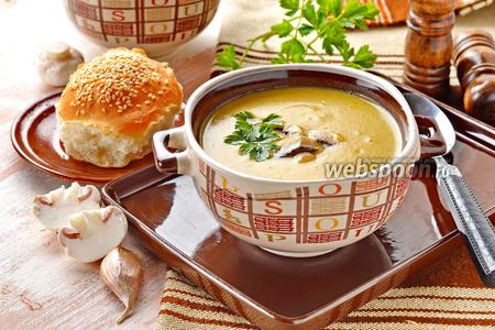Фото рецепта Суп картофельный с грибами