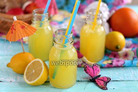 Фото рецепта Газировка из цитрусов