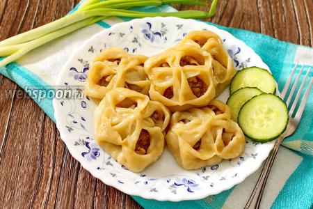 Фото рецепта Манты по-сибирски