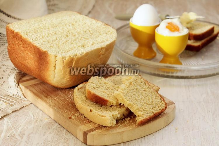 Фото Пшенично-кукурузный хлеб в хлебопечке