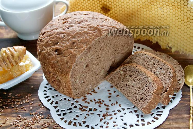 Фото Льняной хлеб в хлебопечке