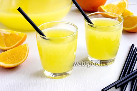 Фото рецепта Апельсиновый лимонад