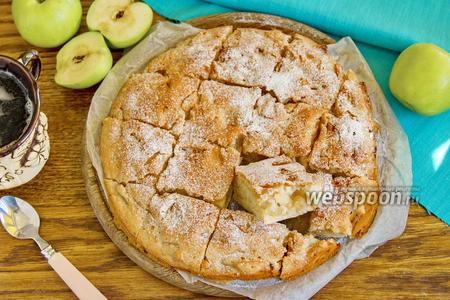 Перевернутый Яблочный Пирог, пошаговый рецепт на ккал, фото, ингредиенты - Наталия