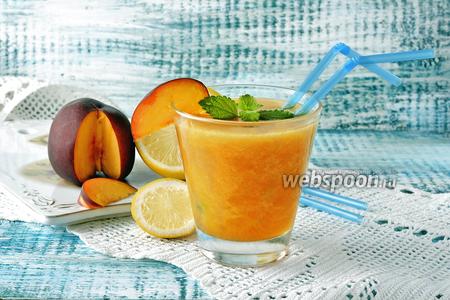Фото рецепта Персиковый лимонад