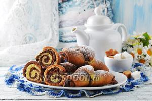Двухцветные круассаны рецепт с фото, как приготовить на Webspoon.ru Двухцветные круассаны рецепт с фото, как приготовить на Webspoon.ru