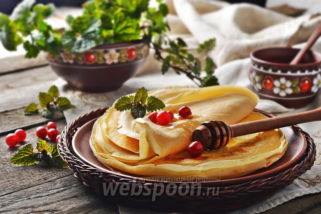 Фото Блины на киселе