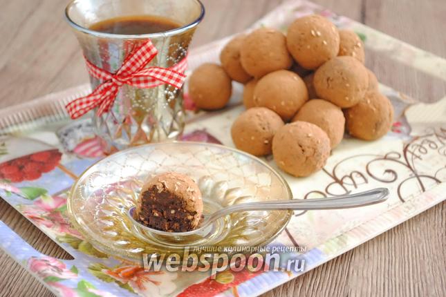 Фото Конфеты из овсяных отрубей