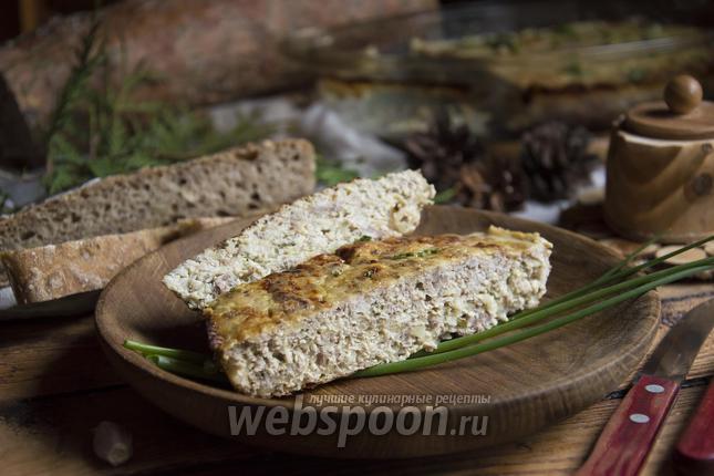 Фото Мясной хлеб с картофелем