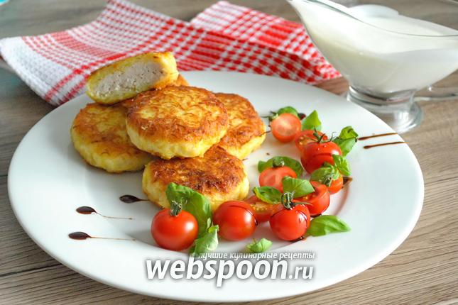 Фото Котлеты в картофельной шубке