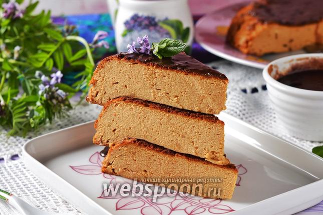 Фото Творожная запеканка со сгущёнкой в мультиварке