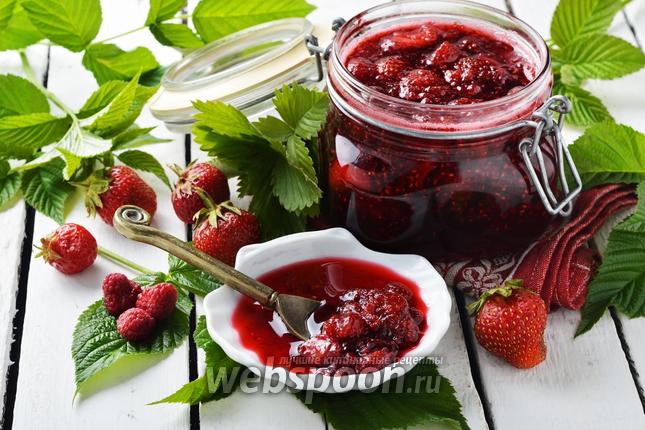 Фото Варенье из клубники и малины