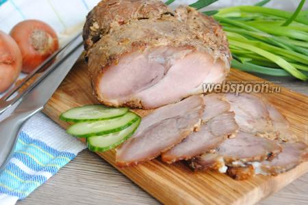 Фото рецепта Буженина в луковом маринаде в духовке