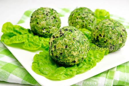 Фото рецепта Шарики из брокколи