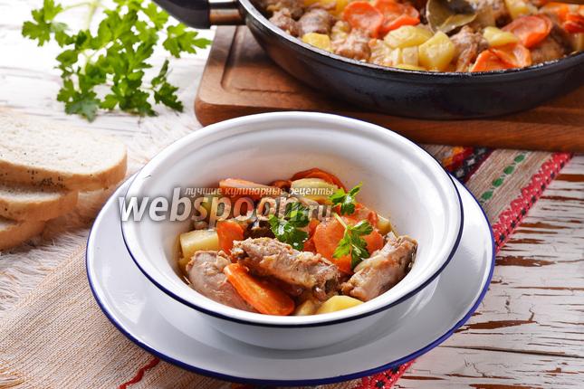 Фото Куриные шейки с картошкой