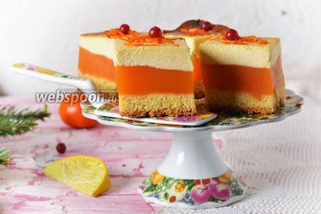 Фото рецепта Апельсиновый сырник