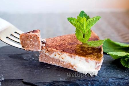Фото рецепта Творожно-шоколадный десерт