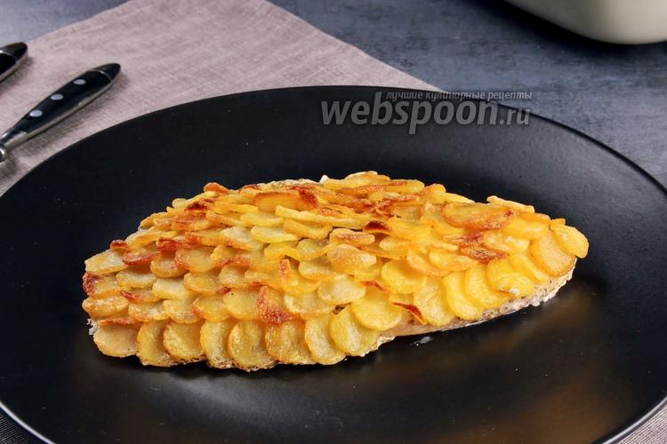Фото Тилапия с картошкой в духовке под соусом. Видео-рецепт
