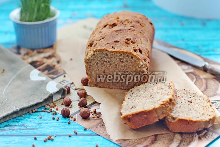 Фото Гречневый хлеб с орехами