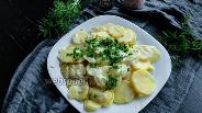 Фото рецепта Жареная картошка с молоком