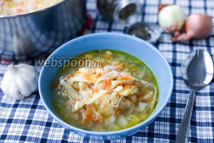 Фото Луковый суп с капустой