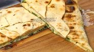 Фото рецепта Лаваш с сыром Сулугуни на решётке. Видео-рецепт