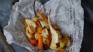 Фото рецепта Картошка с морковью и пастернаком в духовке
