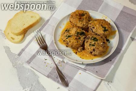 Фото рецепта Тефтели с диким рисом