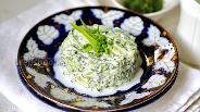 Фото рецепта Зелёный салат с сузьмой